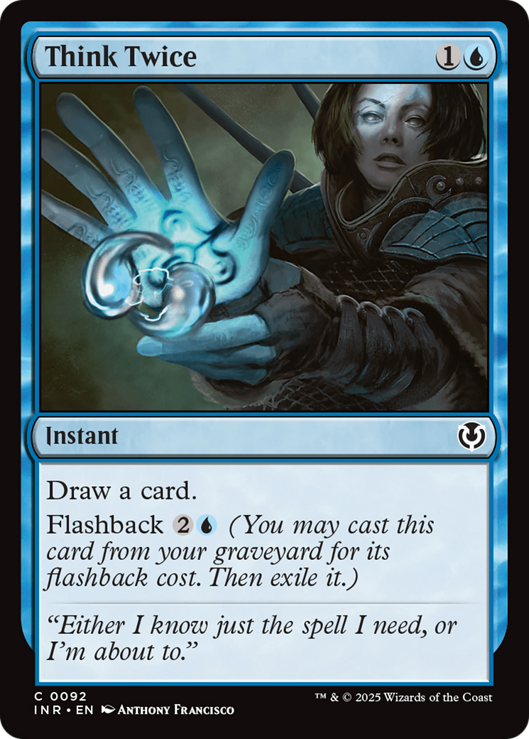 Think Twice [Innistrad Remastered] | Total Play