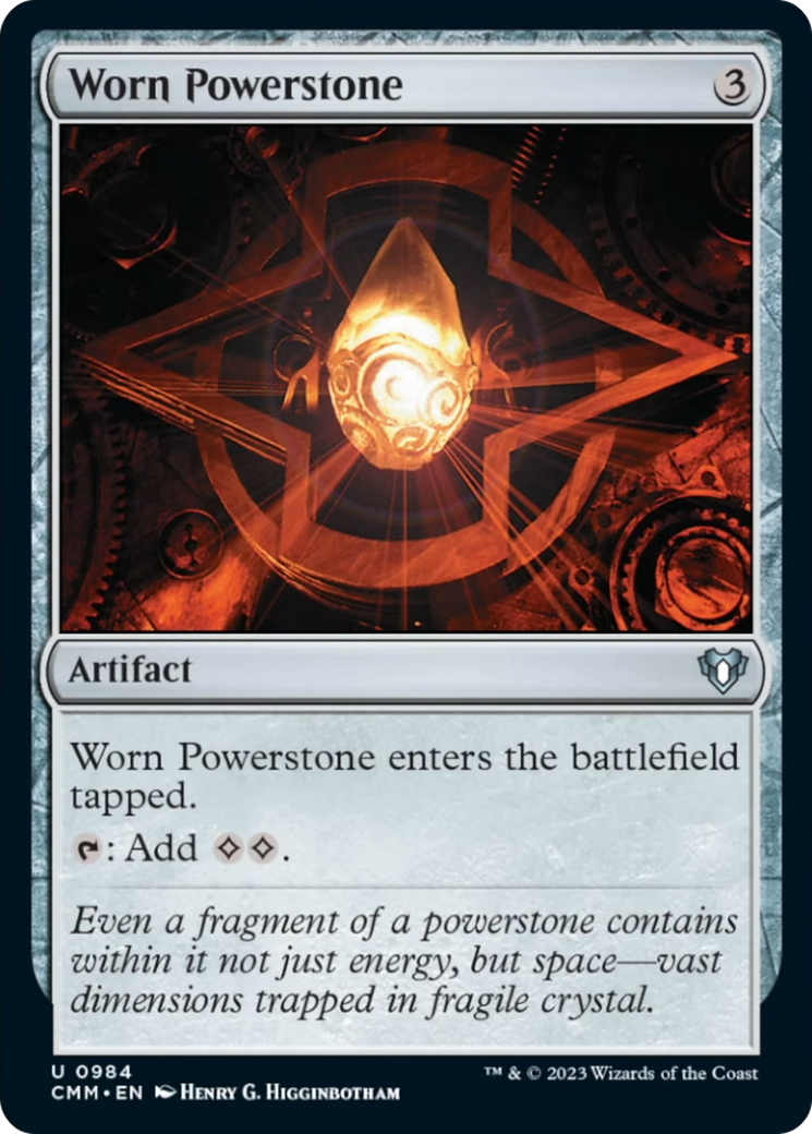Worn Powerstone [Commander Masters] | Total Play