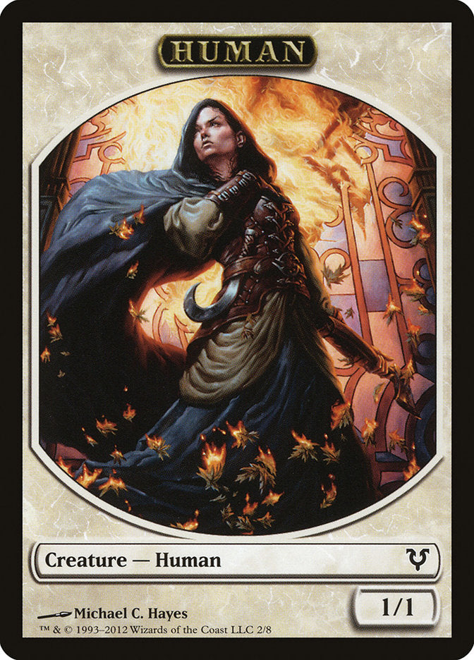 Human Token (2/8) [Avacyn Restored Tokens] | Total Play