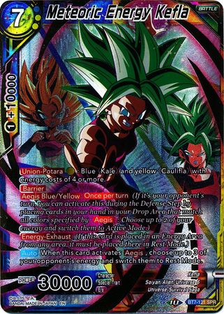 Meteoric Energy Kefla (SPR) (BT7-121) [Assault of the Saiyans] | Total Play