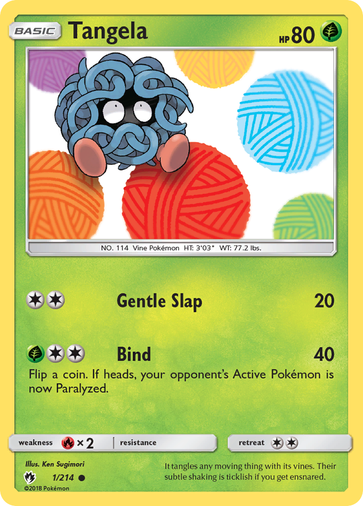 Tangela (1/214) [Sun & Moon: Lost Thunder] | Total Play