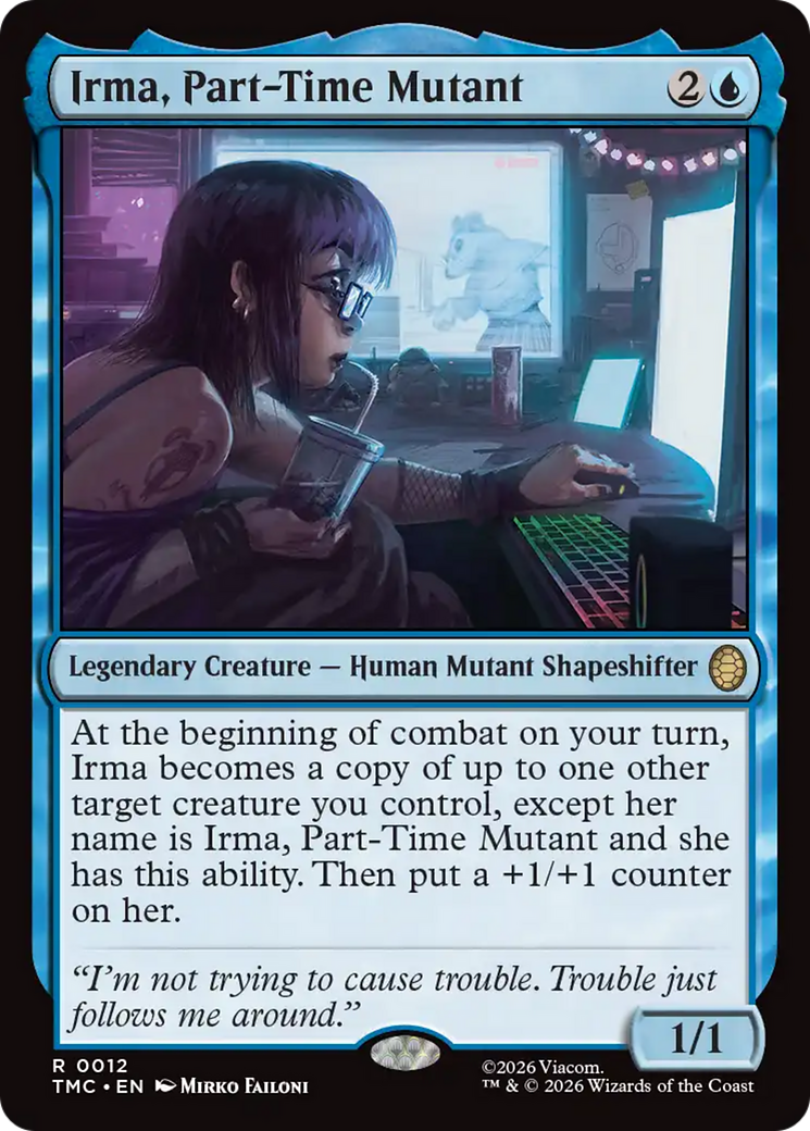 Irma, Part-Time Mutant [Teenage Mutant Ninja Turtles Commander] | Total Play