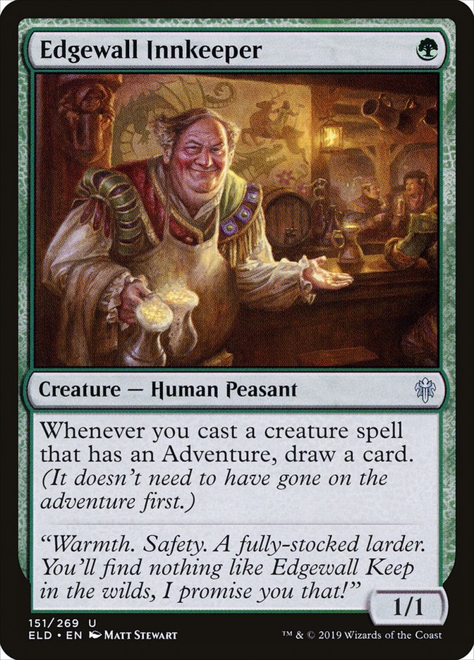 Edgewall Innkeeper [Throne of Eldraine] | Total Play