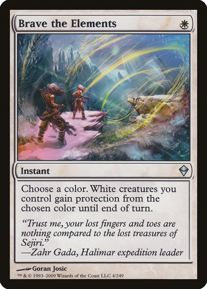 Brave the Elements [Zendikar] | Total Play