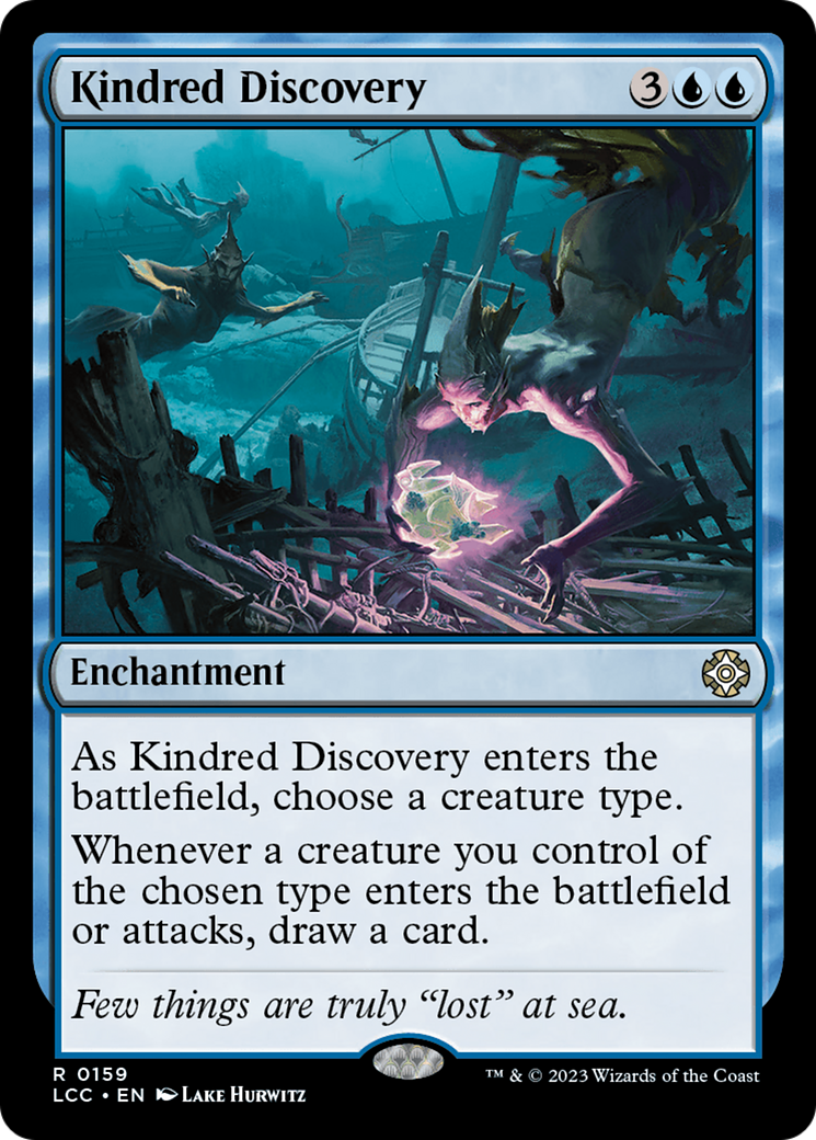 Kindred Discovery [The Lost Caverns of Ixalan Commander] | Total Play