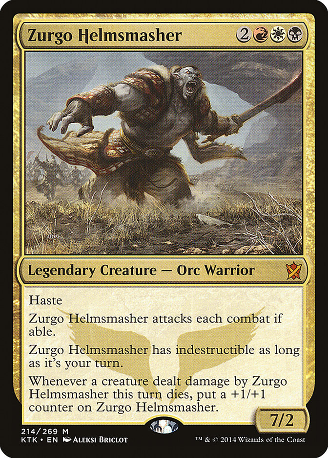 Zurgo Helmsmasher [Khans of Tarkir] | Total Play