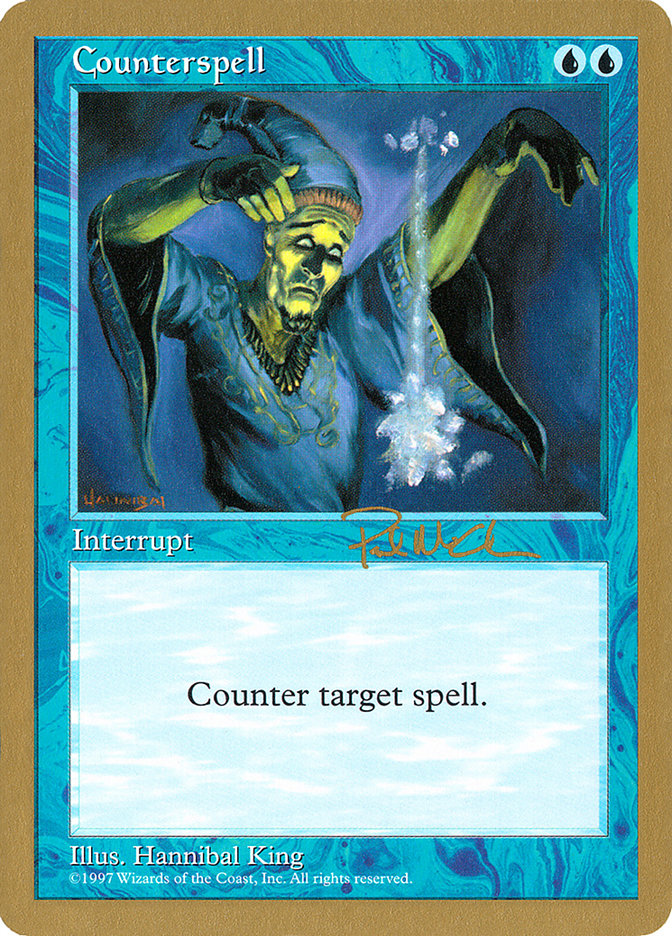 Counterspell (Paul McCabe) [World Championship Decks 1997] | Total Play