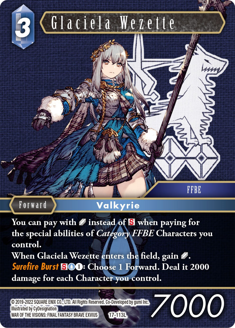 Glaciela Wezette [Rebellion's Call] | Total Play