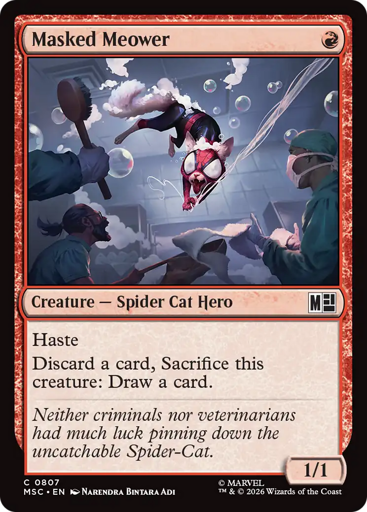 Masked Meower [Marvel Super Heroes Commander] | Total Play