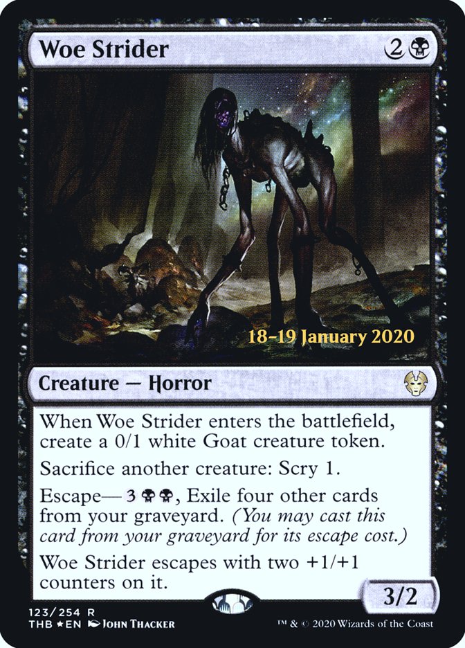 Woe Strider [Theros Beyond Death Prerelease Promos] | Total Play