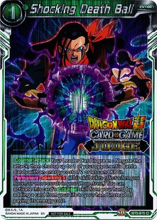 Shocking Death Ball (Level 2) (BT5-075) [Judge Promotion Cards] | Total Play