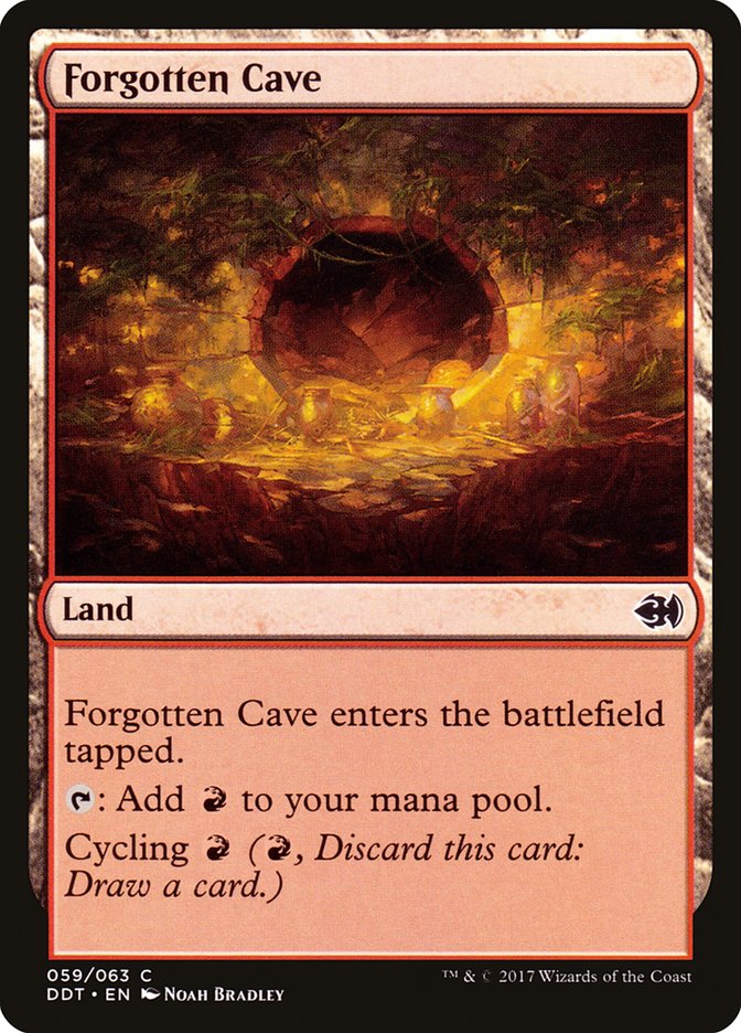 Forgotten Cave [Duel Decks: Merfolk vs. Goblins] | Total Play