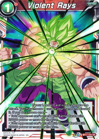 Violent Rays (BT11-030) [Vermilion Bloodline 2nd Edition] | Total Play