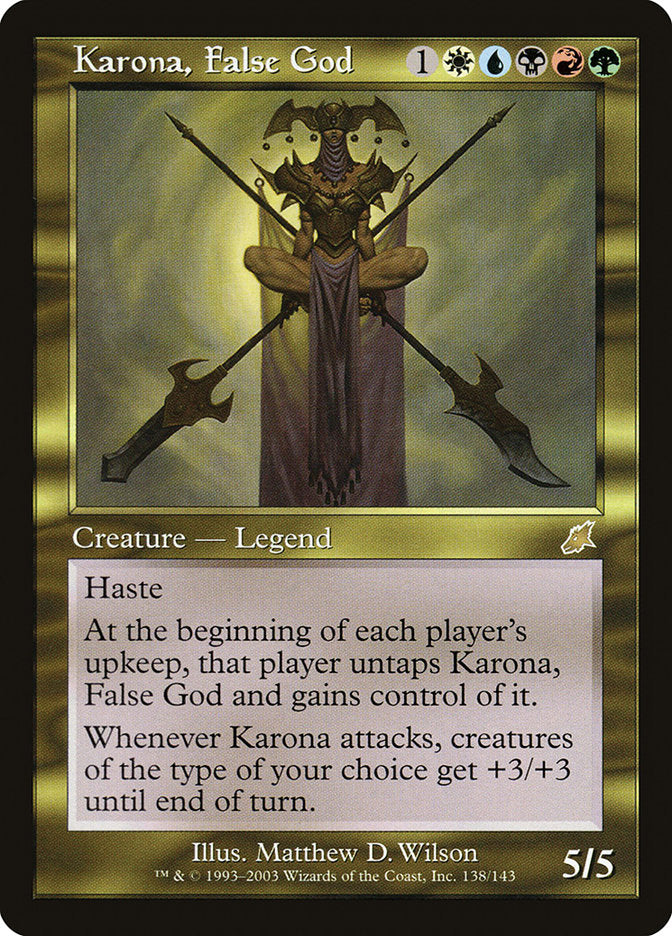 Karona, False God [Scourge] | Total Play