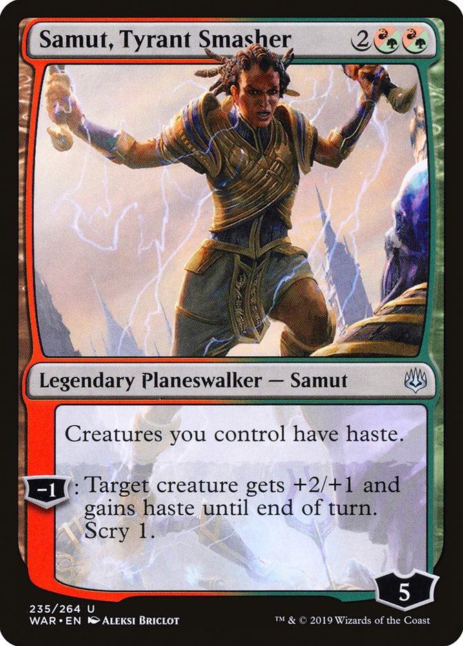 Samut, Tyrant Smasher [War of the Spark] | Total Play