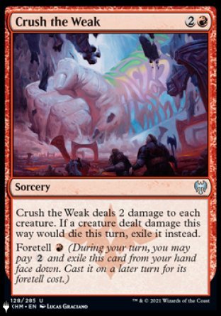 Crush the Weak [The List] | Total Play