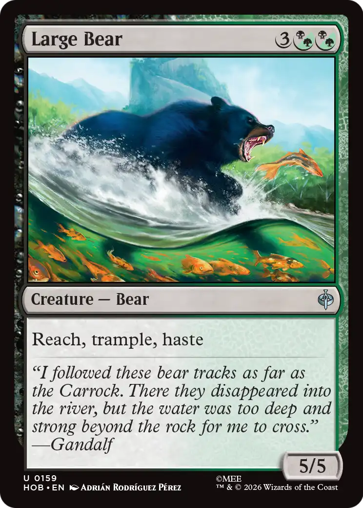 Large Bear [The Hobbit] | Total Play