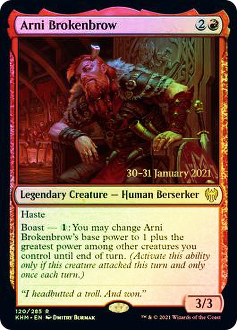Arni Brokenbrow [Kaldheim Prerelease Promos] | Total Play