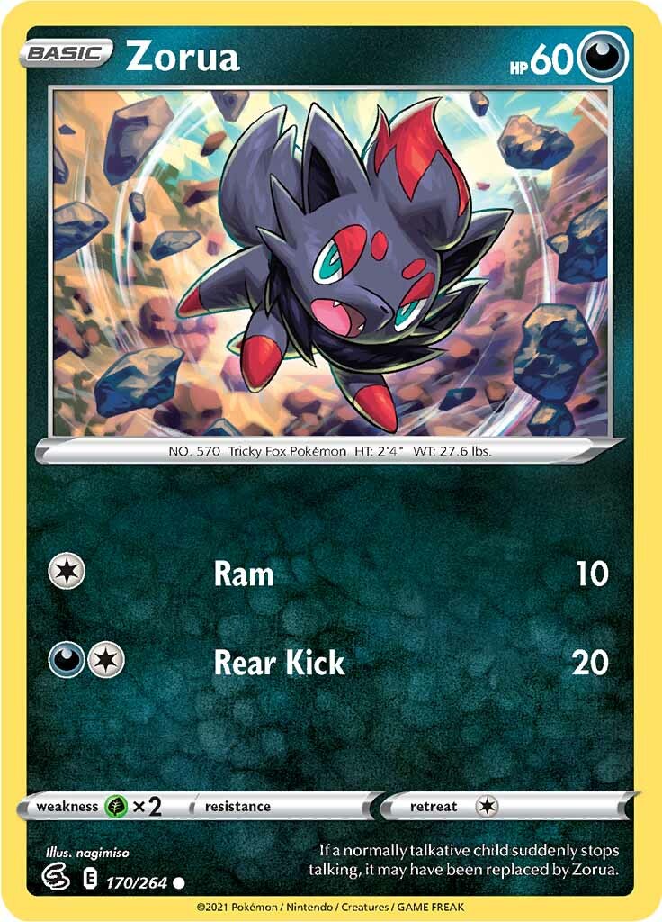 Zorua (170/264) [Sword & Shield: Fusion Strike] | Total Play