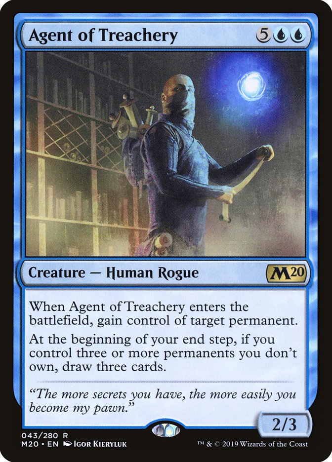 Agent of Treachery [Core Set 2020] | Total Play