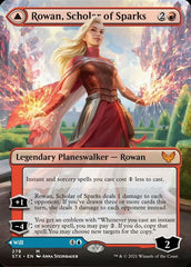 Rowan, Scholar of Sparks // Will, Scholar of Frost (Borderless) [Strixhaven: School of Mages] | Total Play