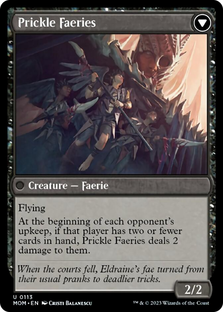 Invasion of Eldraine // Prickle Faeries [March of the Machine] | Total Play