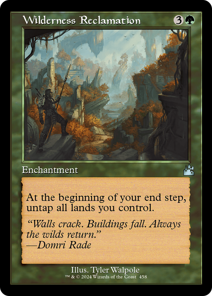 Wilderness Reclamation (Retro Frame) [Ravnica Remastered] | Total Play