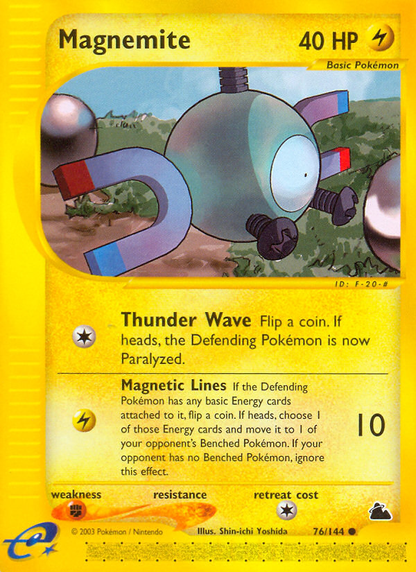 Magnemite (76/144) [Skyridge] | Total Play