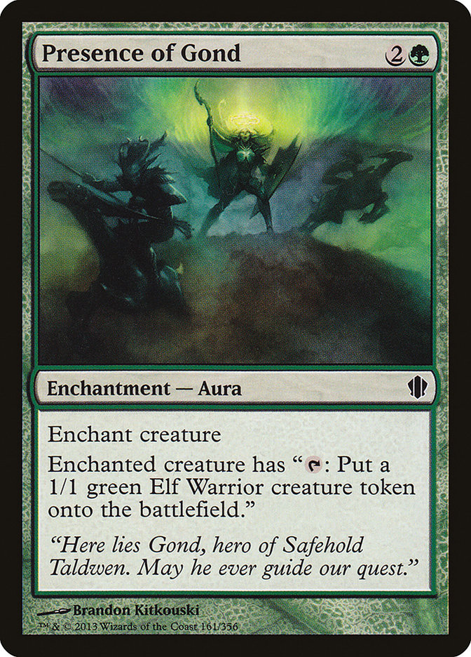 Presence of Gond [Commander 2013] | Total Play
