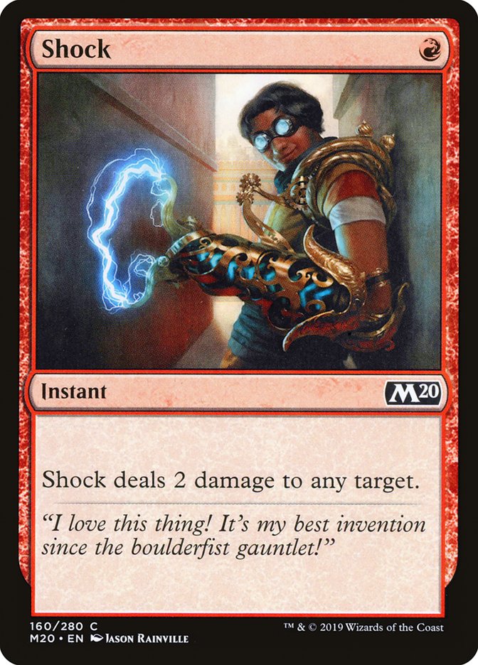 Shock [Core Set 2020] | Total Play