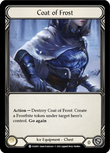 Coat of Frost [OLD005] (Tales of Aria Oldhim Blitz Deck)  1st Edition Normal | Total Play