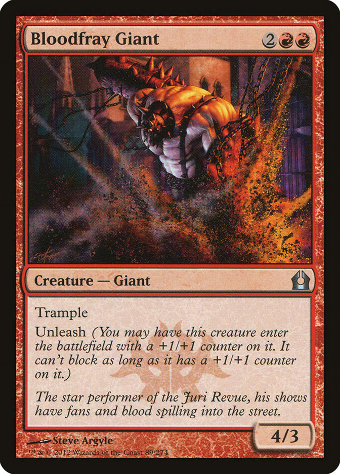 Bloodfray Giant [Return to Ravnica] | Total Play