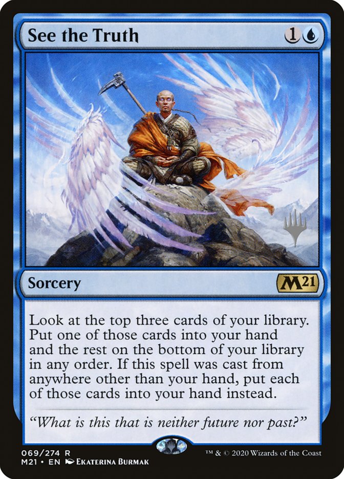 See the Truth (Promo Pack) [Core Set 2021 Promos] | Total Play