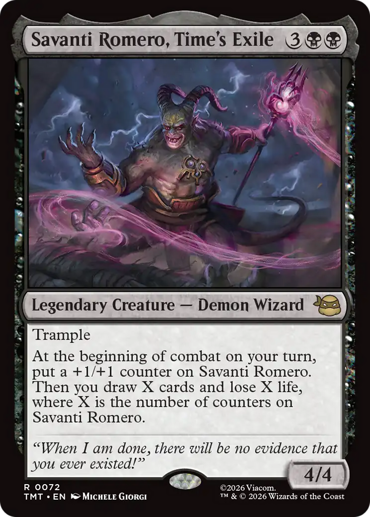 Savanti Romero, Time's Exile [Teenage Mutant Ninja Turtles] | Total Play