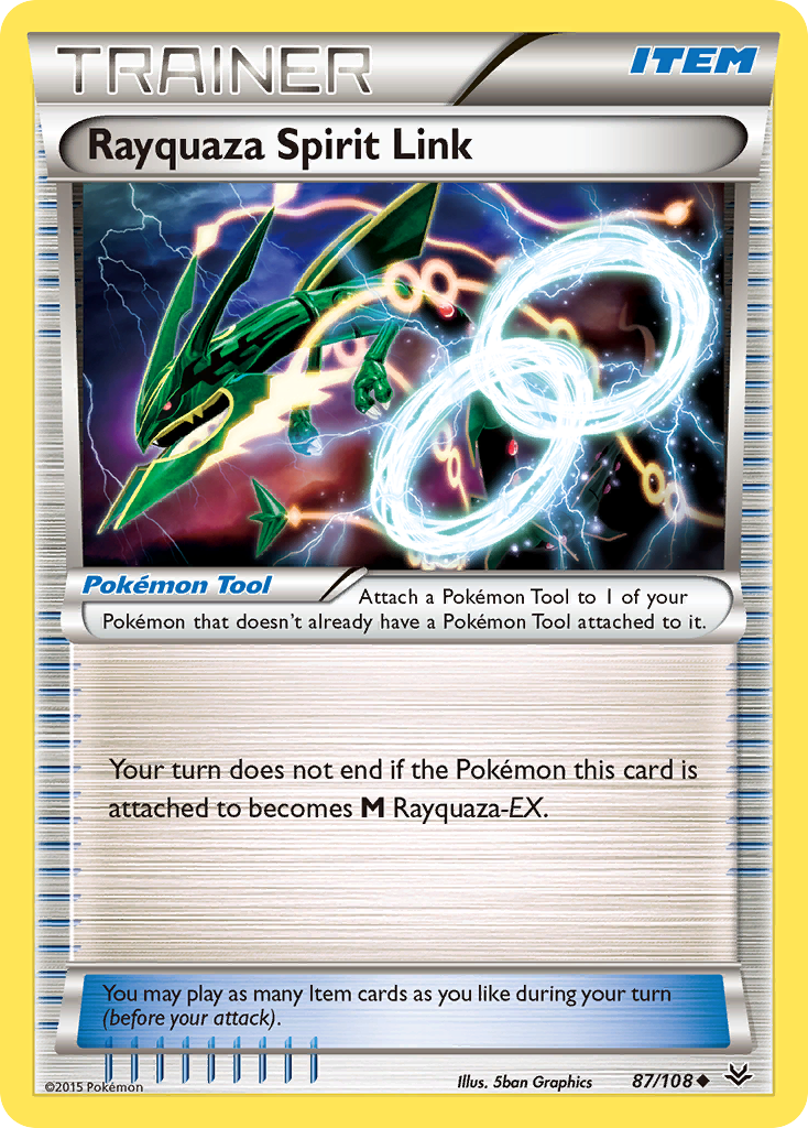 Rayquaza Spirit Link (87/108) [XY: Roaring Skies] | Total Play