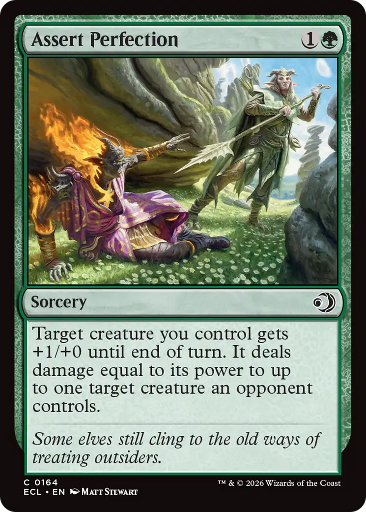Assert Perfection [Lorwyn Eclipsed] | Total Play
