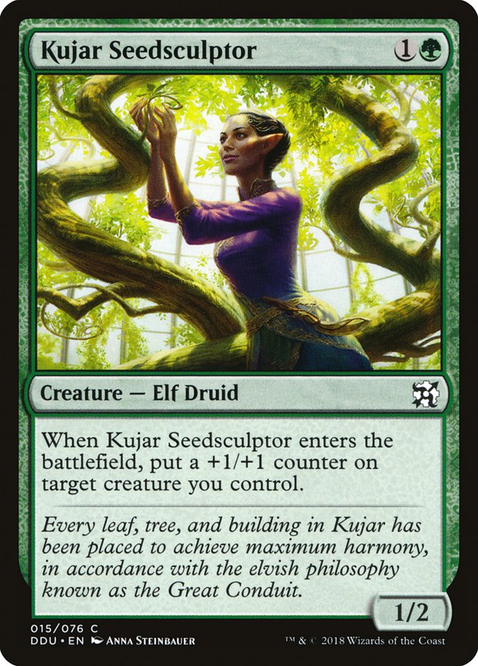 Kujar Seedsculptor [Duel Decks: Elves vs. Inventors] | Total Play