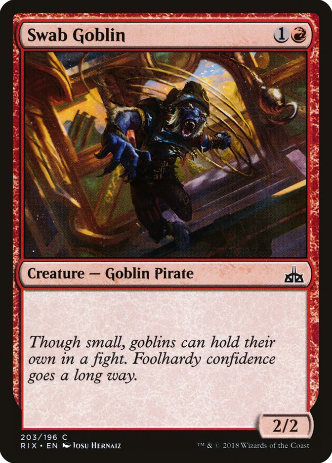 Swab Goblin [Rivals of Ixalan] | Total Play