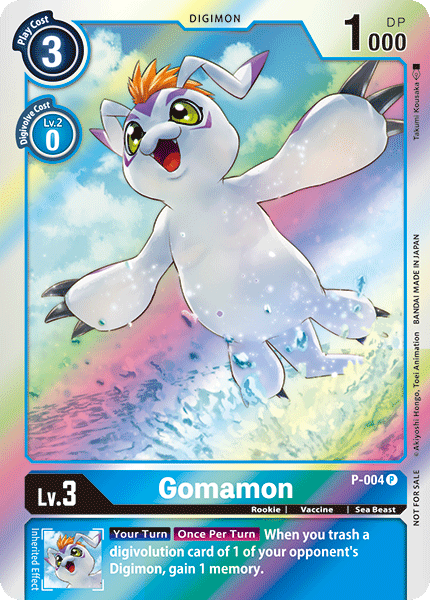 Gomamon [P-004] [Promotional Cards] | Total Play