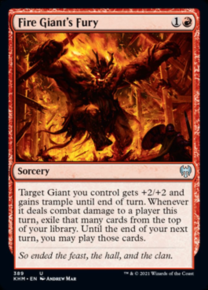 Fire Giant's Fury [Kaldheim] | Total Play