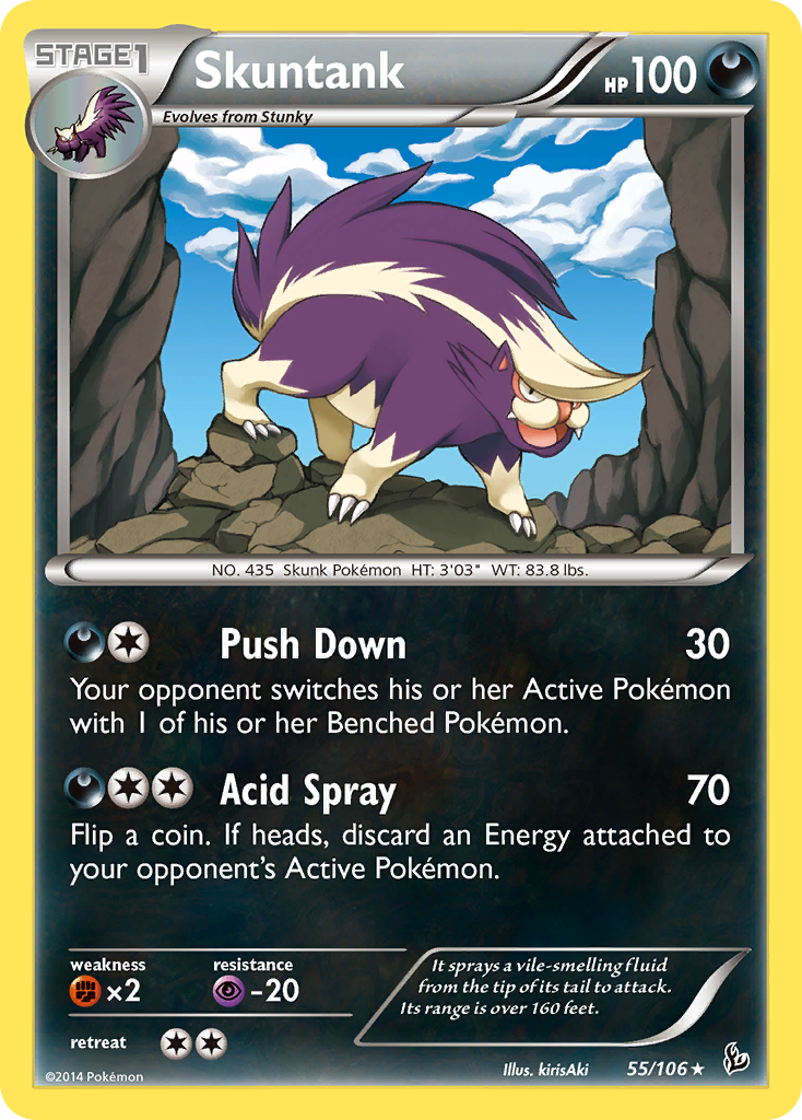 Skuntank (55/106) [XY: Flashfire] | Total Play