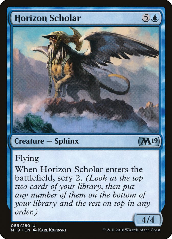 Horizon Scholar [Core Set 2019] | Total Play