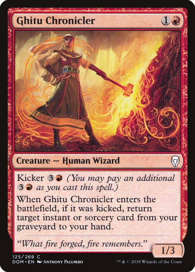 Ghitu Chronicler [Dominaria] | Total Play