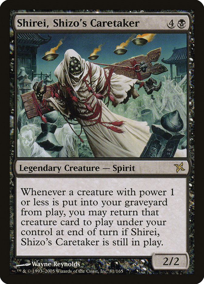 Shirei, Shizo's Caretaker [Betrayers of Kamigawa] | Total Play