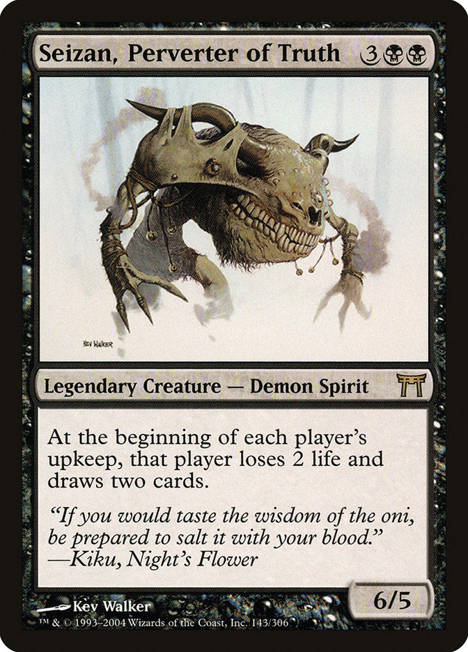 Seizan, Perverter of Truth [Champions of Kamigawa] | Total Play