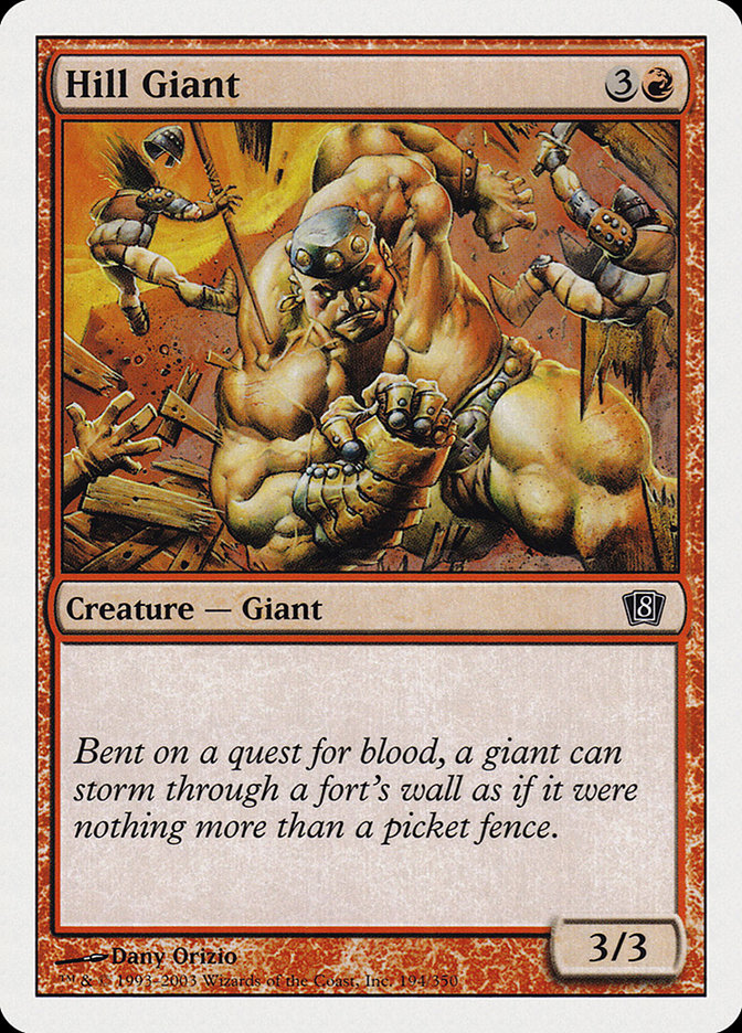 Hill Giant [Eighth Edition] | Total Play