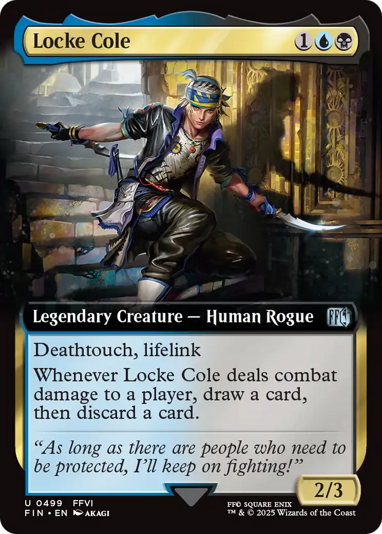 Locke Cole (Extended Art) [FINAL FANTASY] | Total Play