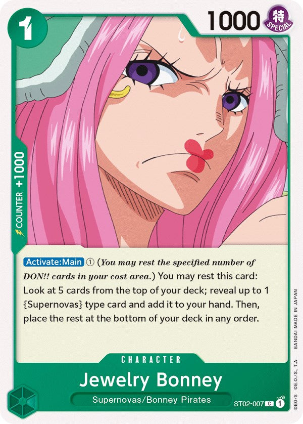 Jewelry Bonney [Starter Deck: Worst Generation] | Total Play