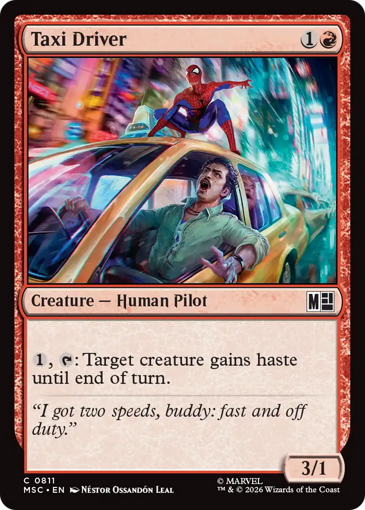 Taxi Driver [Marvel Super Heroes Commander] | Total Play