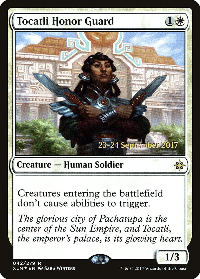 Tocatli Honor Guard [Ixalan Prerelease Promos] | Total Play